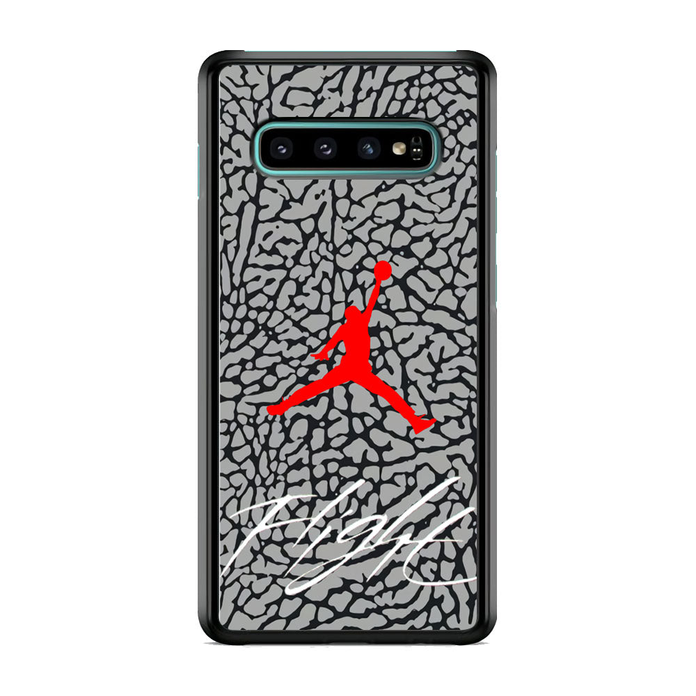 Air Jordan Hidden Patern Samsung Galaxy S10 Plus Case-Xtracase