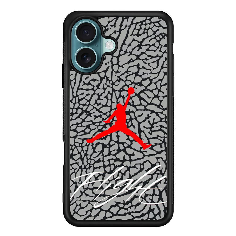 Air Jordan Hidden Patern iPhone 16 Plus Case - Xtracase