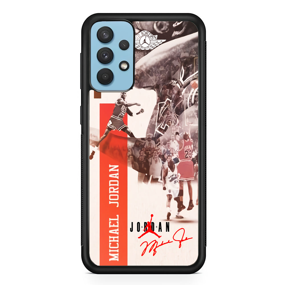 Air Jordan Legend's Journey Samsung Galaxy A32 Case-Xtracase