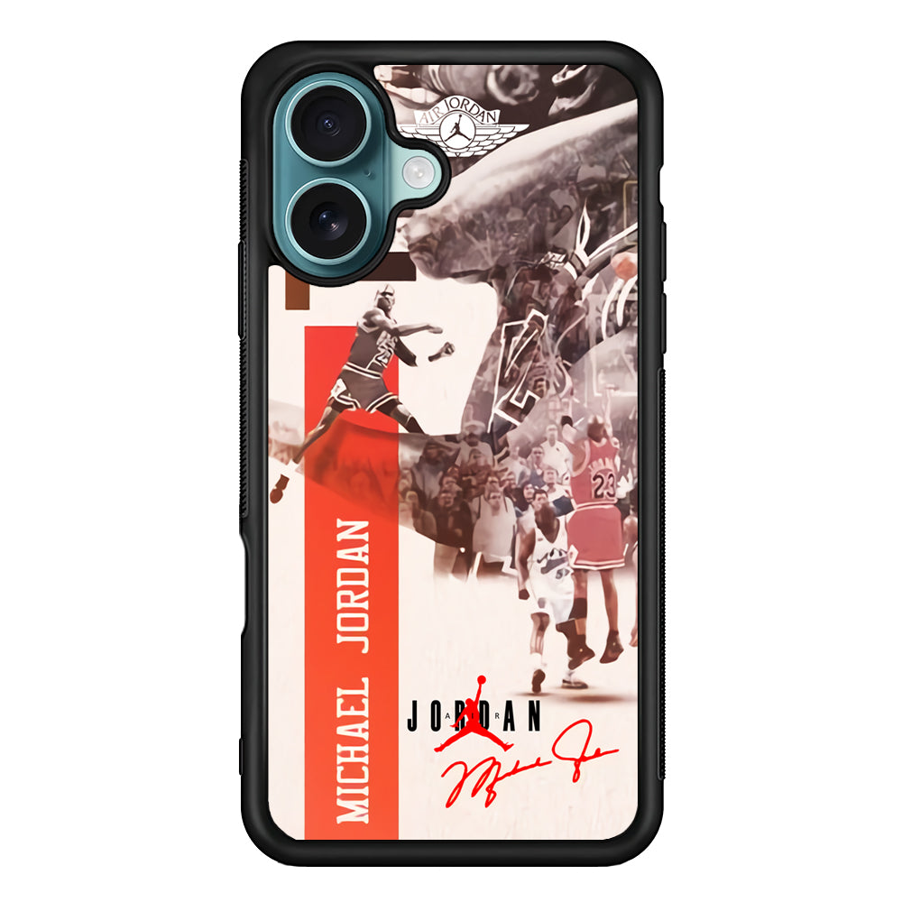 Air Jordan Legend's Journey iPhone 16 Case - Xtracase