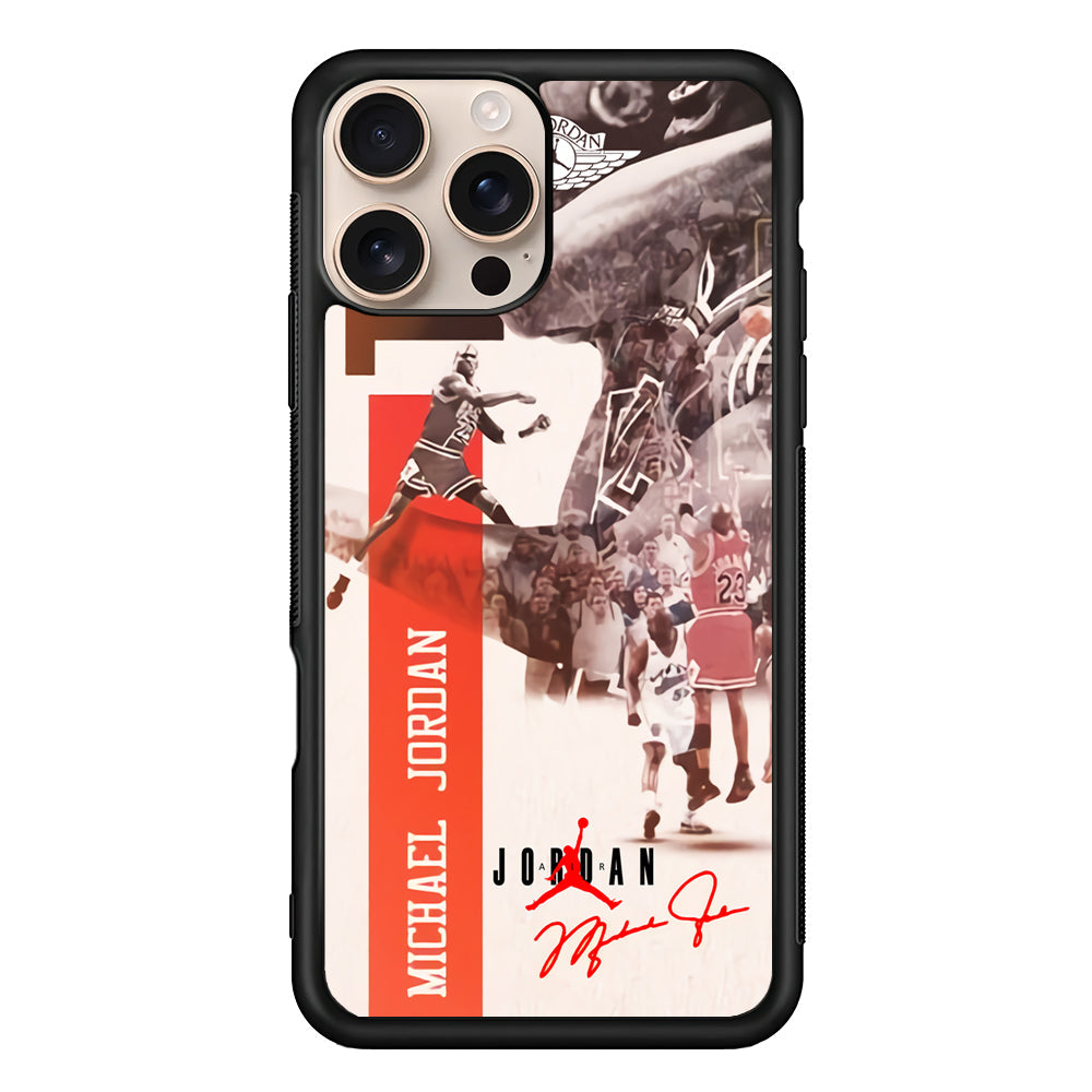 Air Jordan Legend's Journey iPhone 16 Pro Max Case - Xtracase