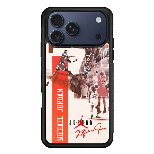Air Jordan Legend's Journey iPhone 17 Pro Case - Xtracase