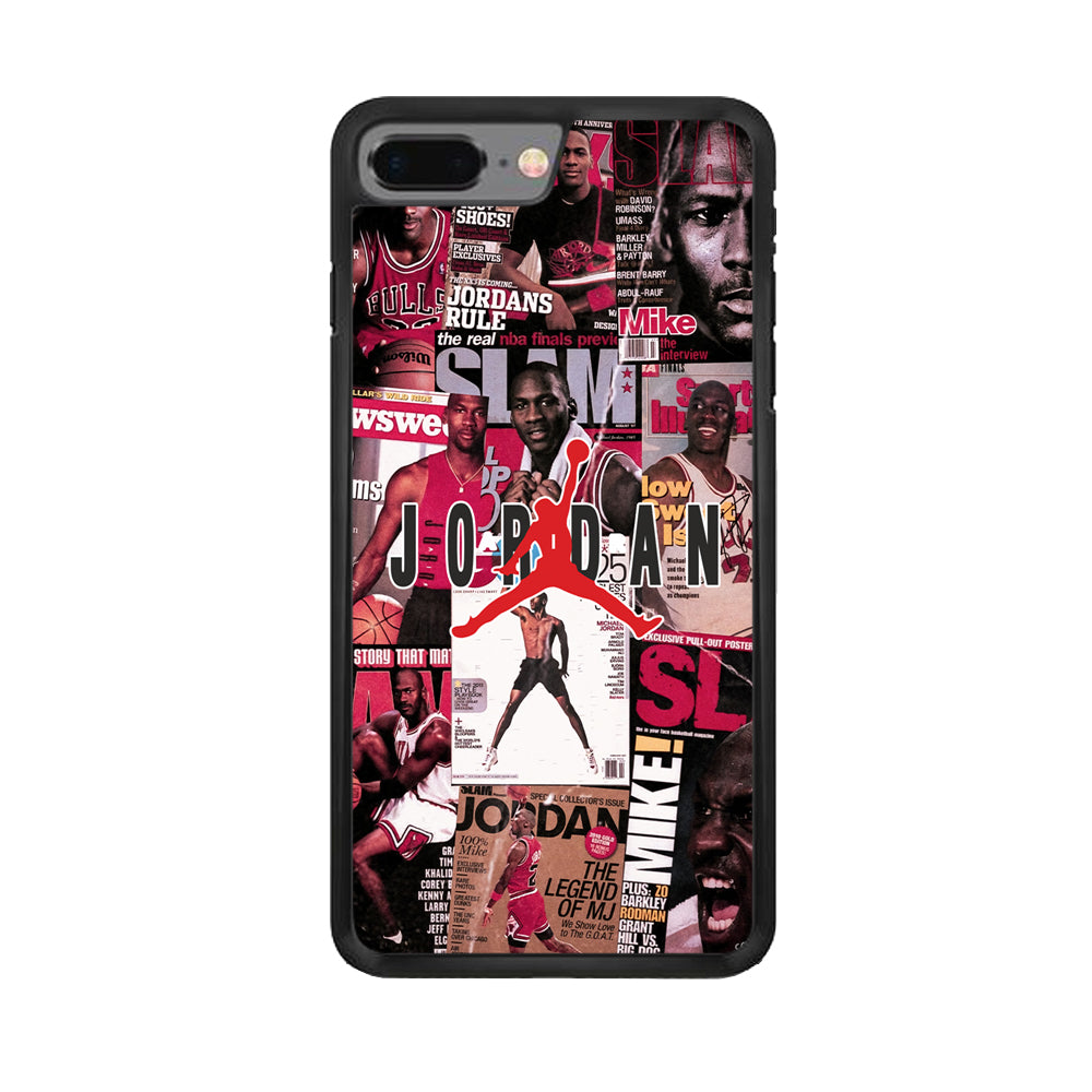 Air Jordan Magazine Collection iPhone 8 Plus Case-Xtracase