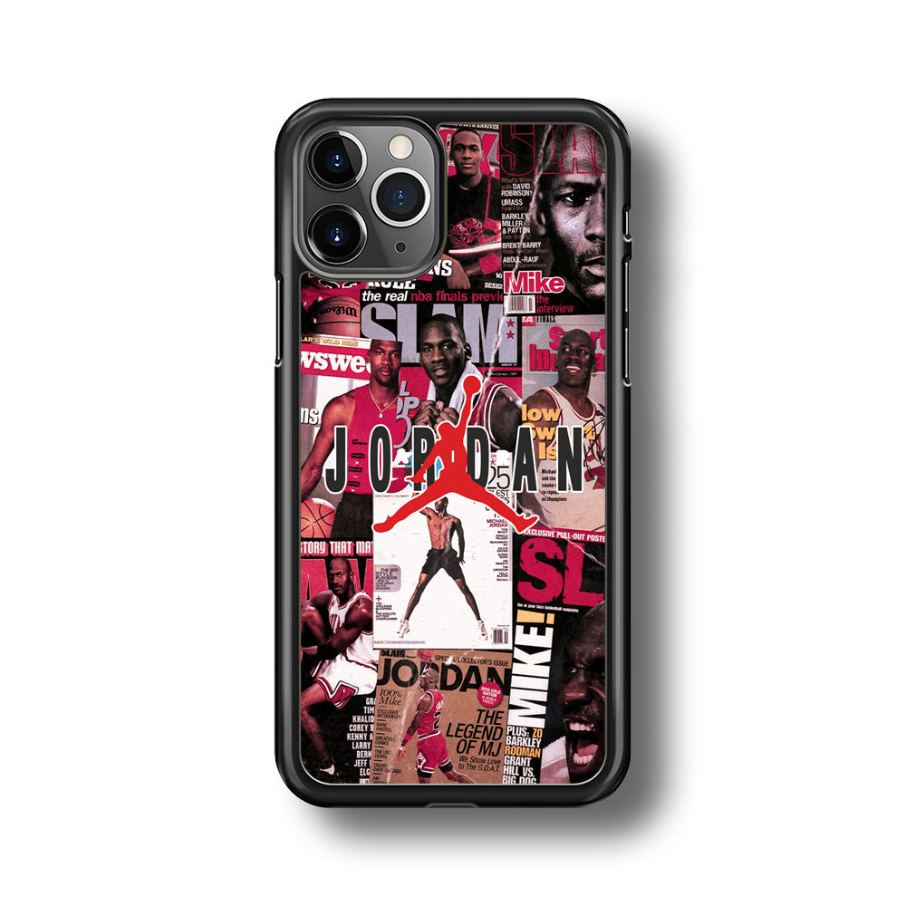 Air Jordan Magazine Collection iPhone 11 Pro Max Case-Xtracase