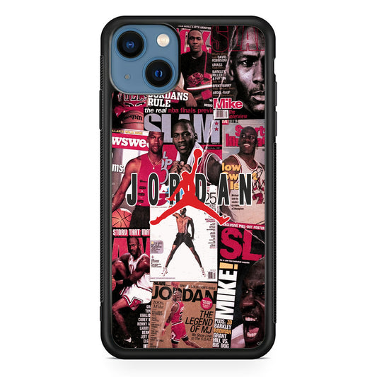 Air Jordan Magazine Collection iPhone 14 Plus Case-Xtracase