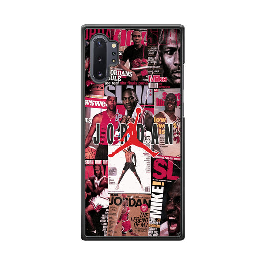 Air Jordan Magazine Collection Samsung Galaxy Note 10 Plus Case-Xtracase