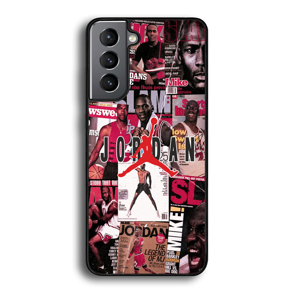 Air Jordan Magazine Collection Samsung Galaxy S21 Plus Case-Xtracase