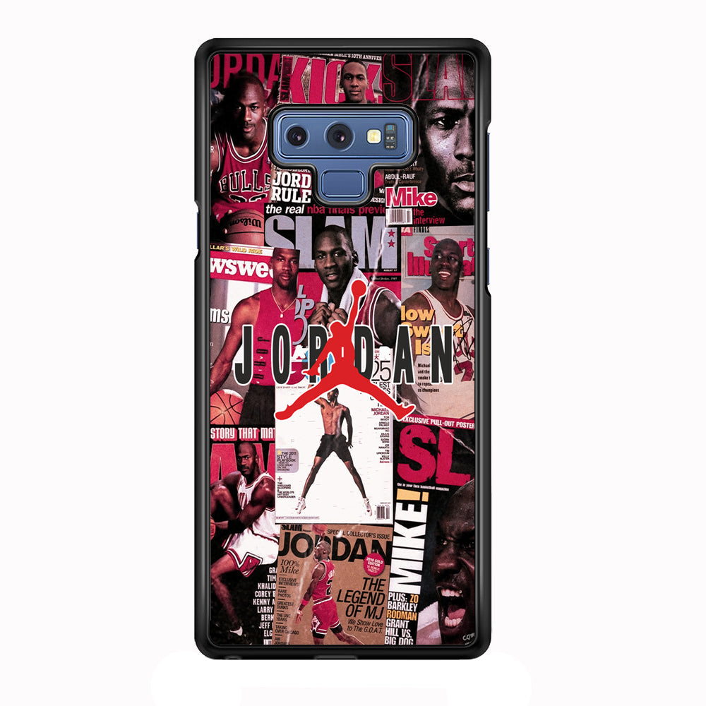 Air Jordan Magazine Collection Samsung Galaxy Note 9 Case-Xtracase