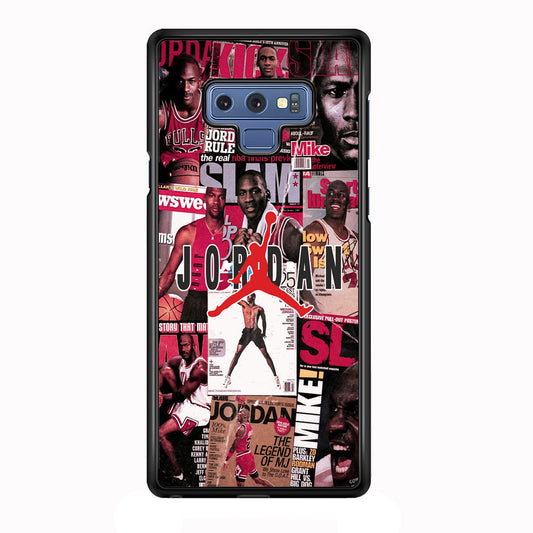 Air Jordan Magazine Collection Samsung Galaxy Note 9 Case-Xtracase