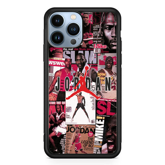 Air Jordan Magazine Collection iPhone 14 Pro Case-Xtracase