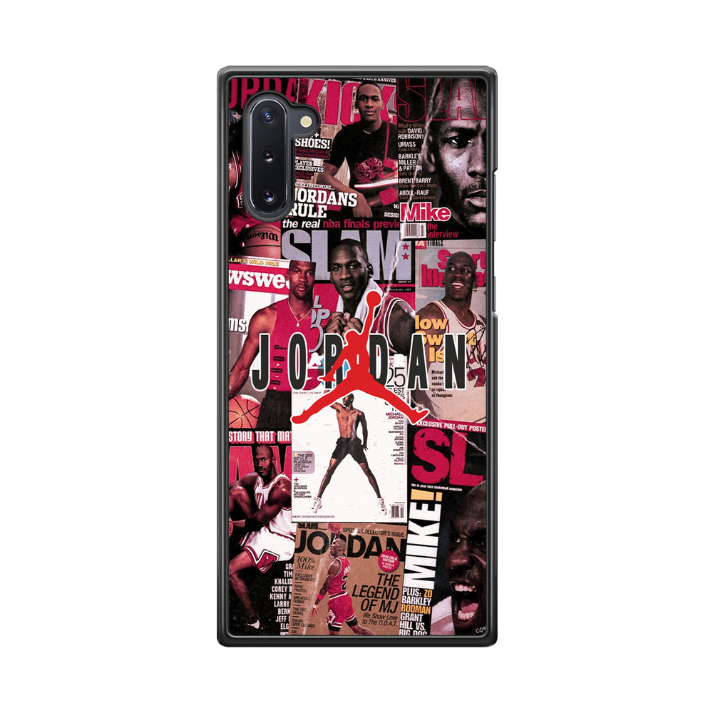 Air Jordan Magazine Collection Samsung Galaxy Note 10 Case-Xtracase