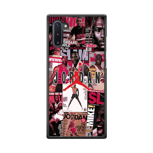 Air Jordan Magazine Collection Samsung Galaxy Note 10 Case-Xtracase