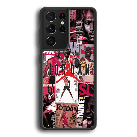 Air Jordan Magazine Collection Samsung Galaxy S21 Ultra Case-Xtracase