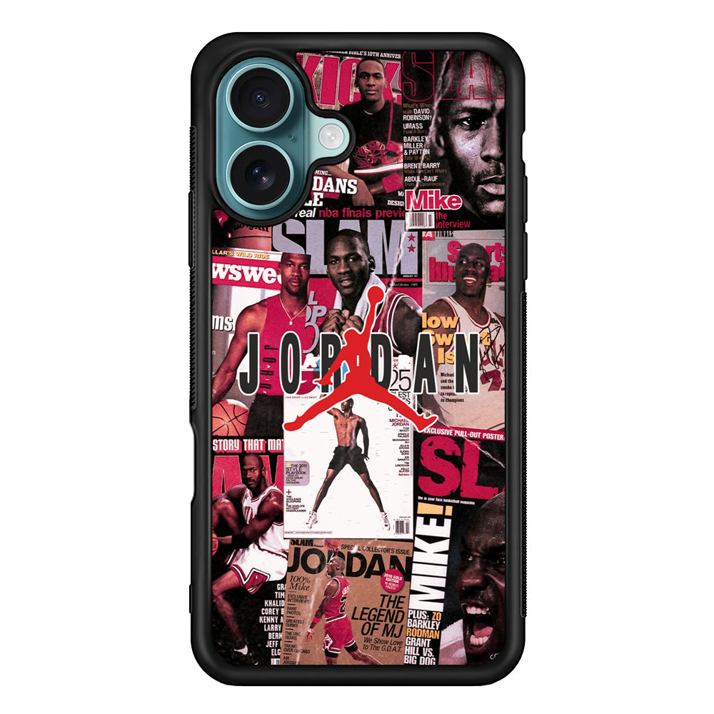Air Jordan Magazine Collection iPhone 16 Case - Xtracase