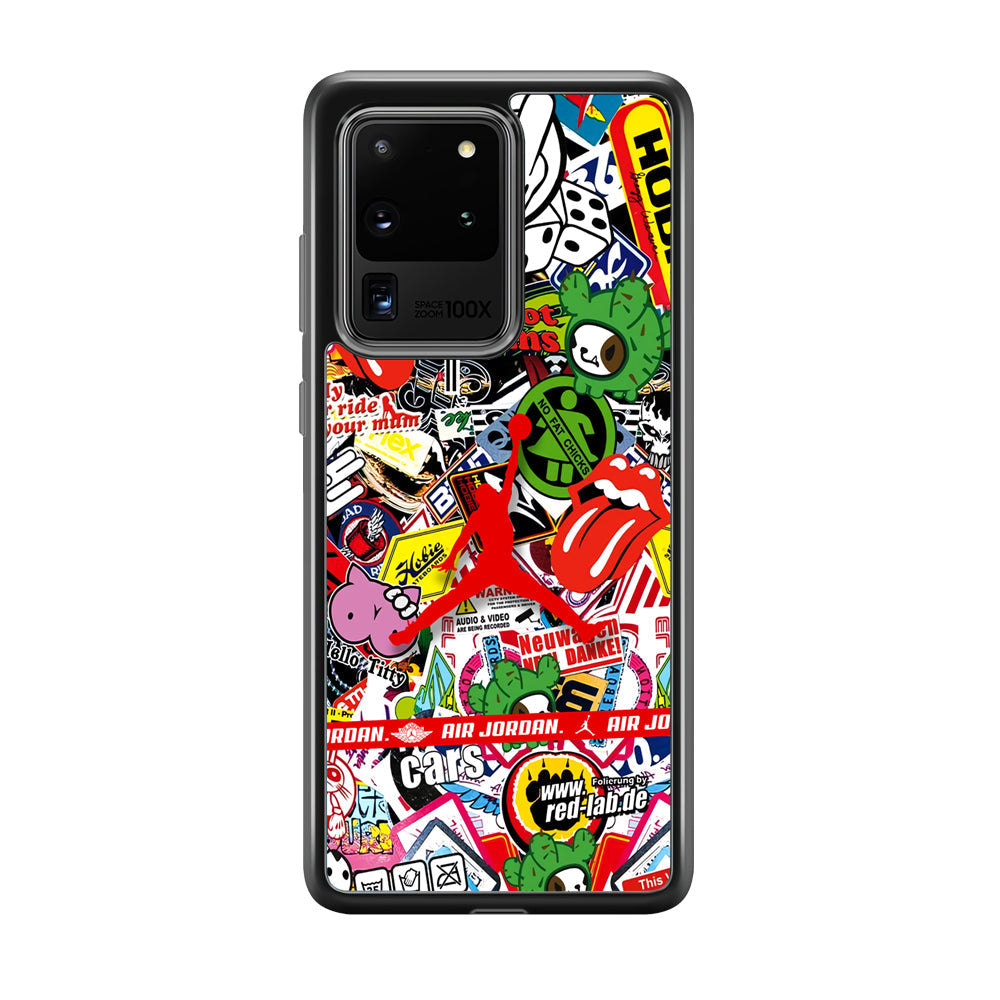 Air Jordan Mix Squad Samsung Galaxy S20 Ultra Case-Xtracase