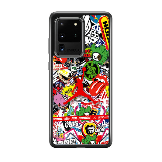 Air Jordan Mix Squad Samsung Galaxy S20 Ultra Case-Xtracase