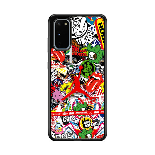 Air Jordan Mix Squad Samsung Galaxy S20 Case-Xtracase