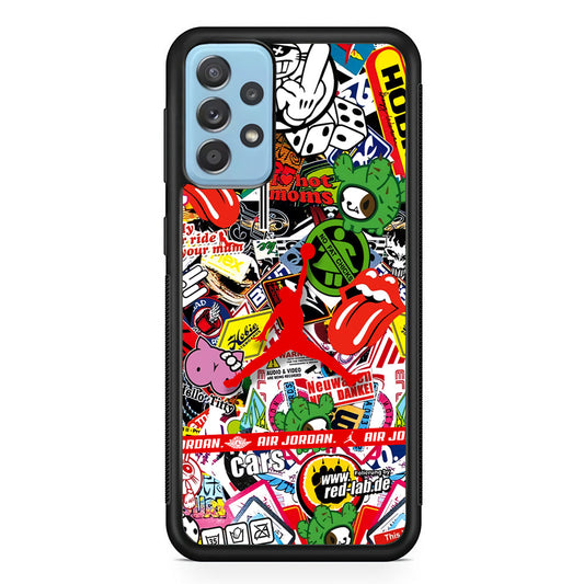Air Jordan Mix Squad Samsung Galaxy A52 Case-Xtracase