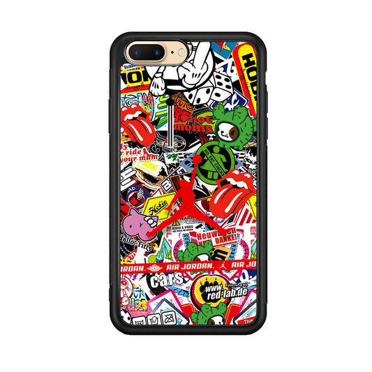 Air Jordan Mix Squad iPhone 8 Plus Case-Xtracase