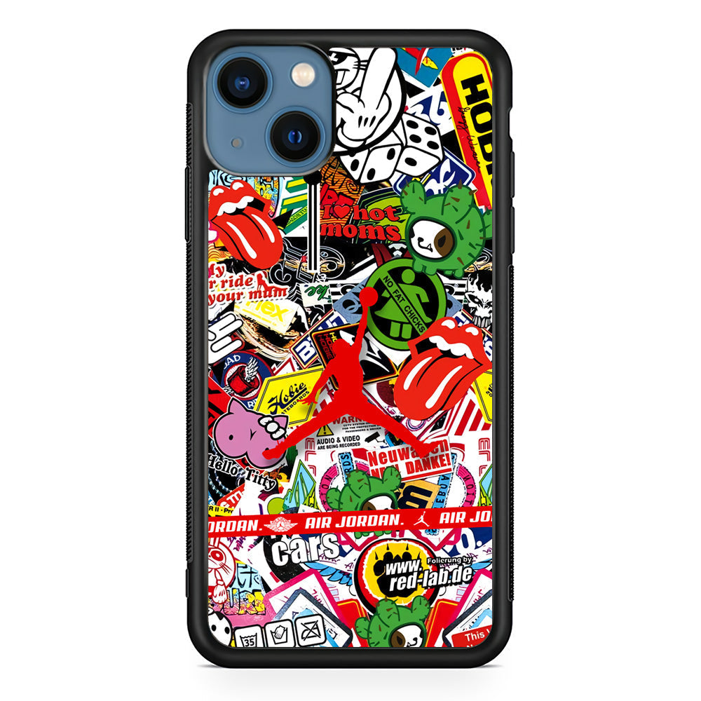 Air Jordan Mix Squad iPhone 15 Plus Case-Xtracase