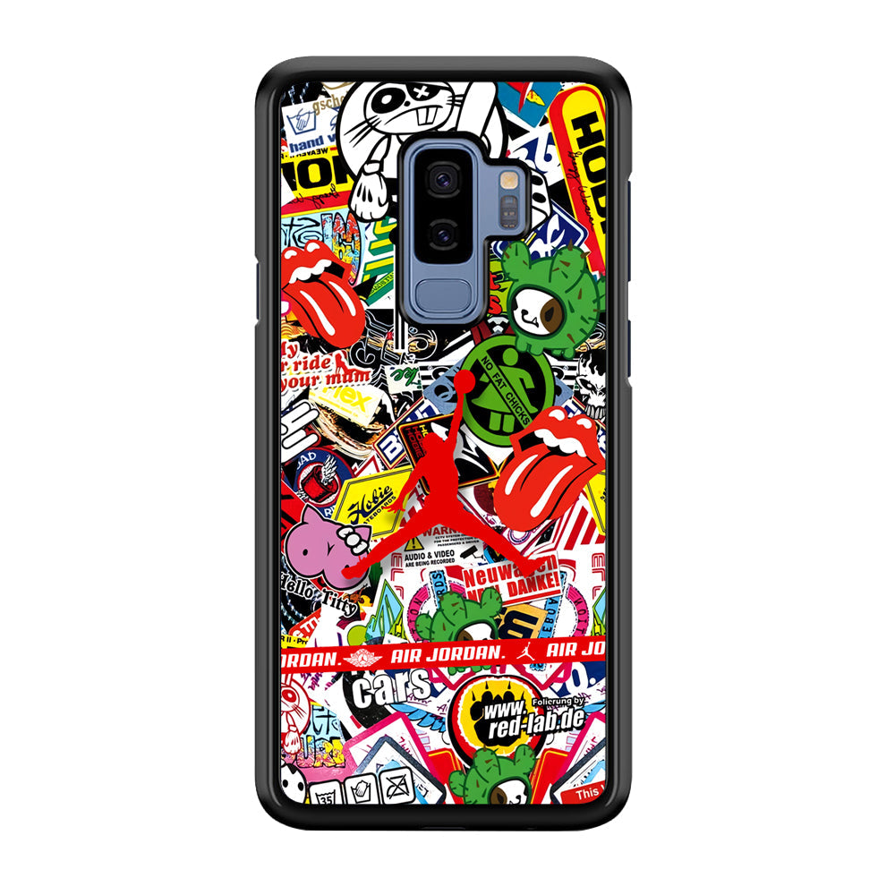 Air Jordan Mix Squad Samsung Galaxy S9 Plus Case-Xtracase