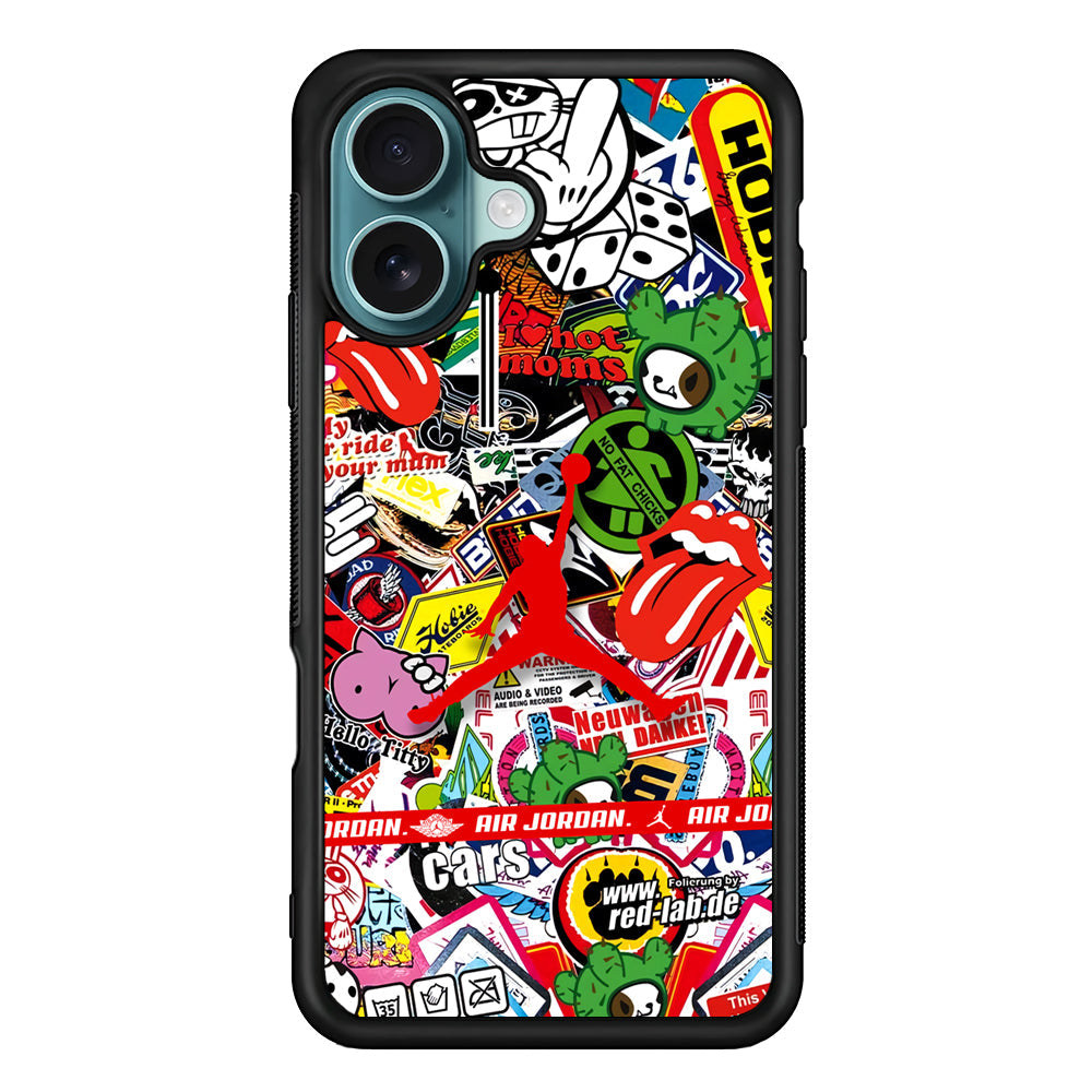 Air Jordan Mix Squad iPhone 16 Plus Case - Xtracase