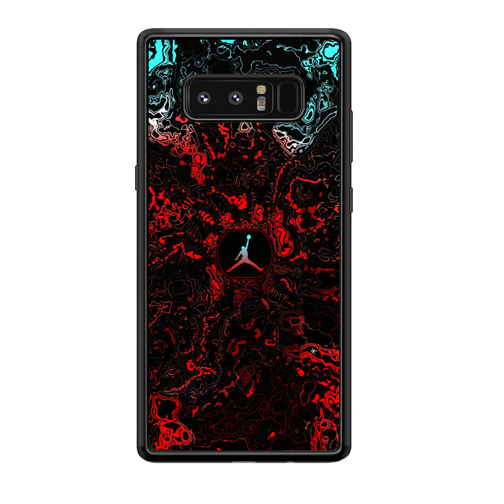 Air Jordan Mountain Contour Samsung Galaxy Note 8 Case-Xtracase