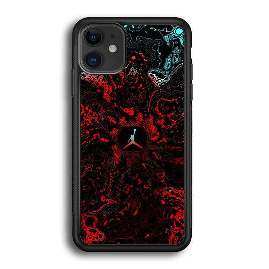 Air Jordan Mountain Contour iPhone 12 Case-Xtracase