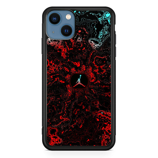 Air Jordan Mountain Contour iPhone 14 Case-Xtracase