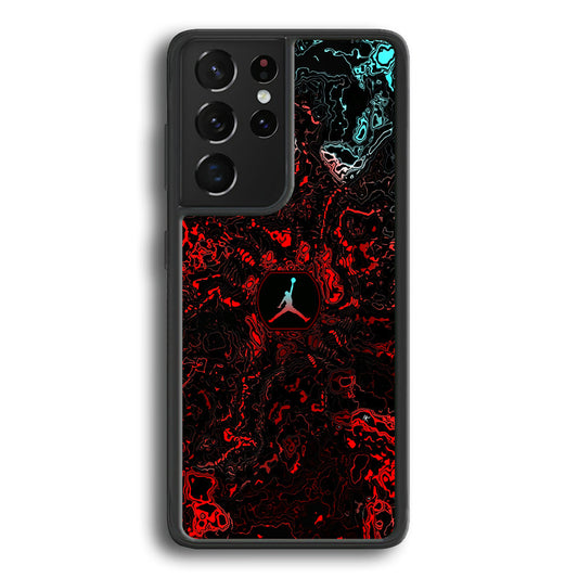 Air Jordan Mountain Contour Samsung Galaxy S21 Ultra Case-Xtracase