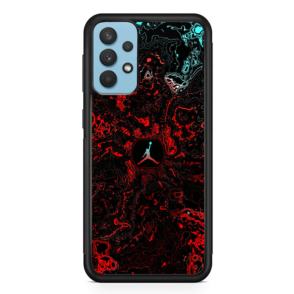 Air Jordan Mountain Contour Samsung Galaxy A32 Case-Xtracase