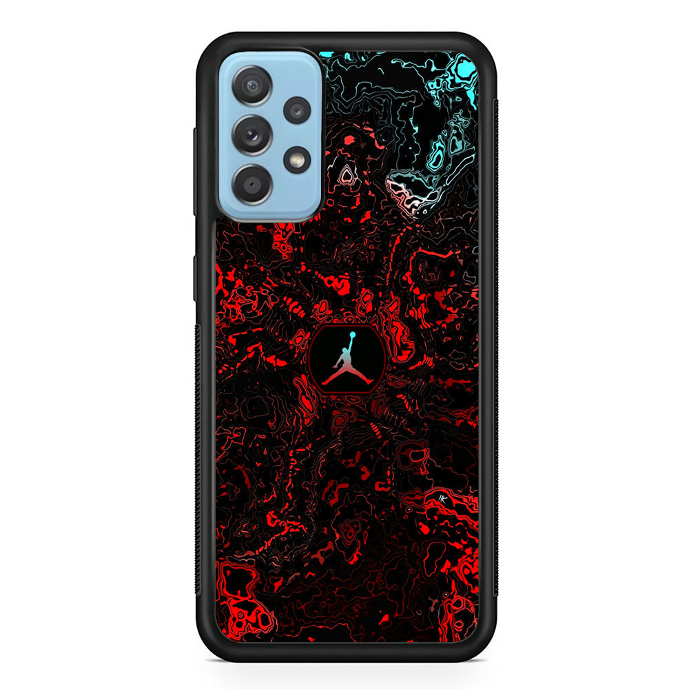 Air Jordan Mountain Contour Samsung Galaxy A72 Case-Xtracase