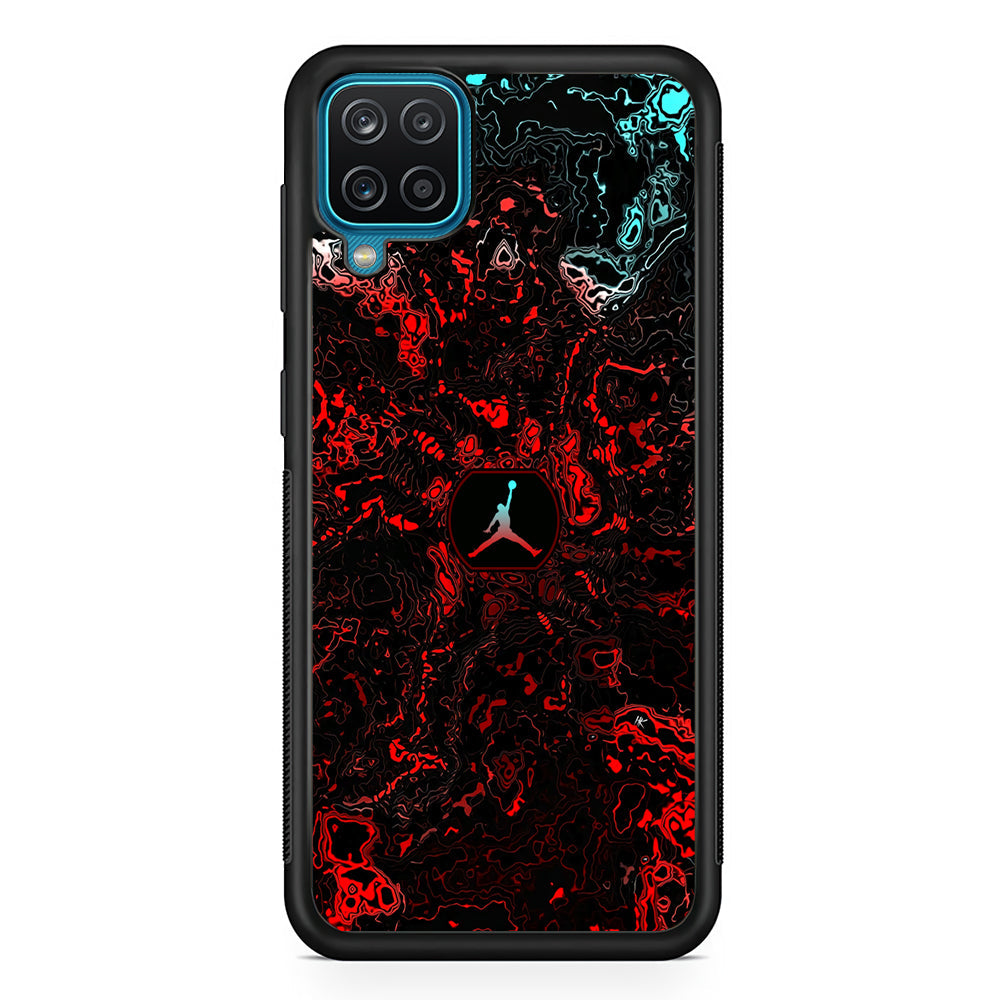 Air Jordan Mountain Contour Samsung Galaxy A12 Case-Xtracase