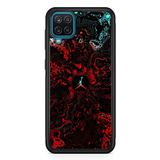 Air Jordan Mountain Contour Samsung Galaxy A12 Case-Xtracase