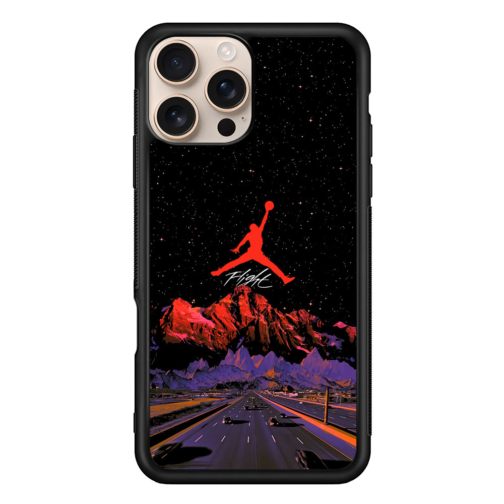 Air Jordan Night Road Landscape iPhone 16 Pro Case - Xtracase