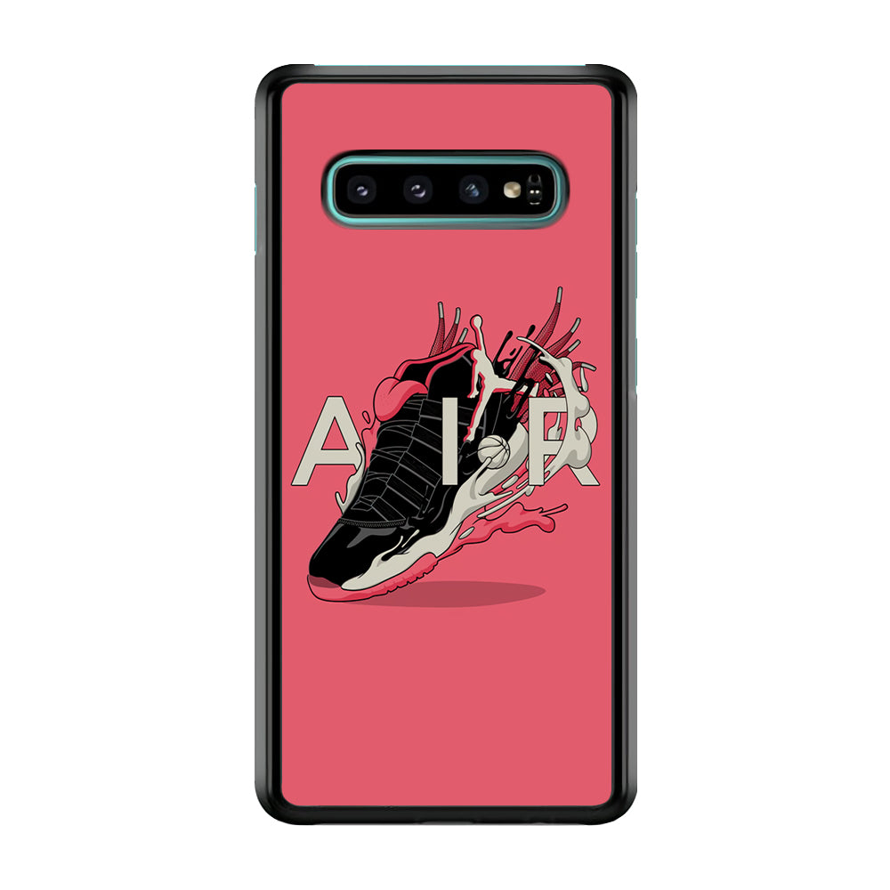 Air Jordan Paint Of Shoes Art Samsung Galaxy S10 Case-Xtracase