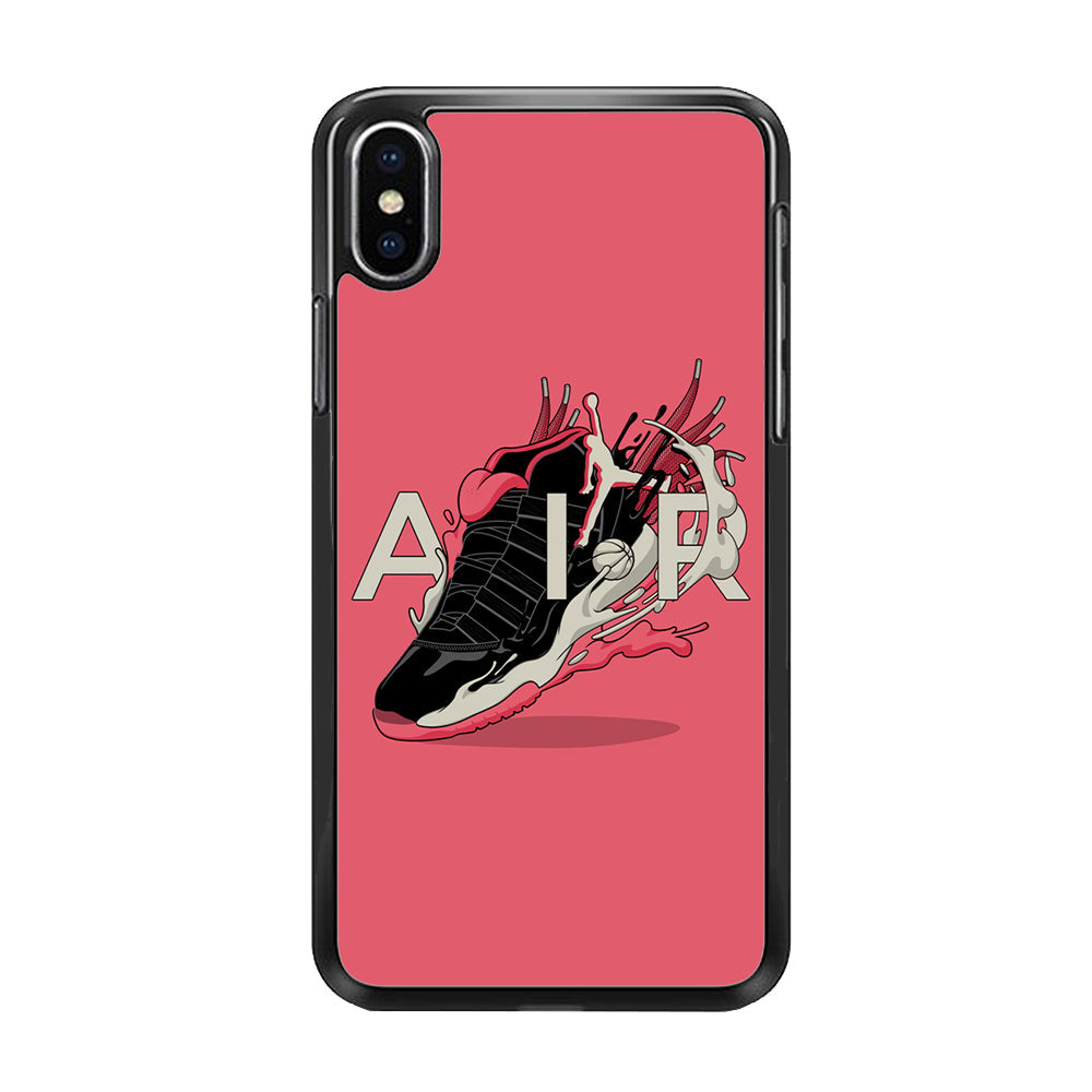 Air Jordan Paint Of Shoes Art iPhone X Case-Xtracase