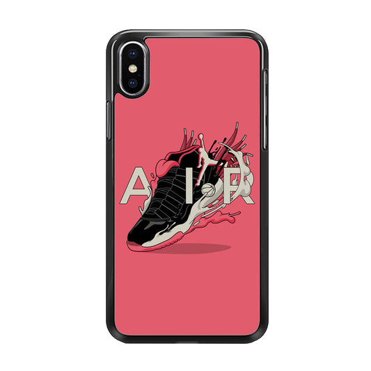 Air Jordan Paint Of Shoes Art iPhone X Case-Xtracase