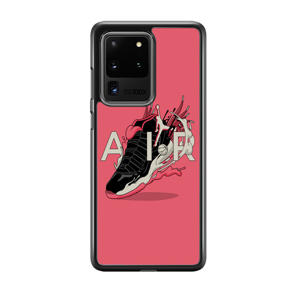 Air Jordan Paint Of Shoes Art Samsung Galaxy S20 Ultra Case-Xtracase