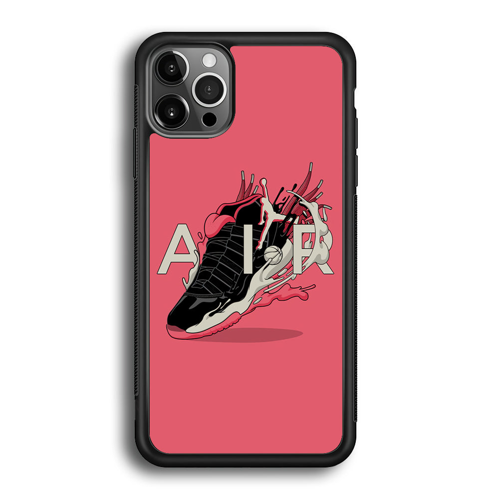Air Jordan Paint Of Shoes Art iPhone 12 Pro Max Case-Xtracase