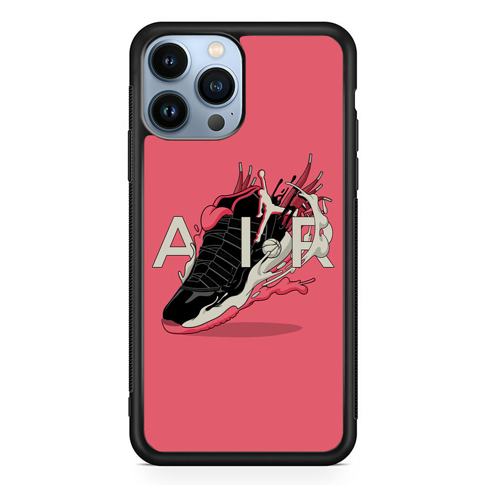 Air Jordan Paint Of Shoes Art iPhone 14 Pro Case-Xtracase