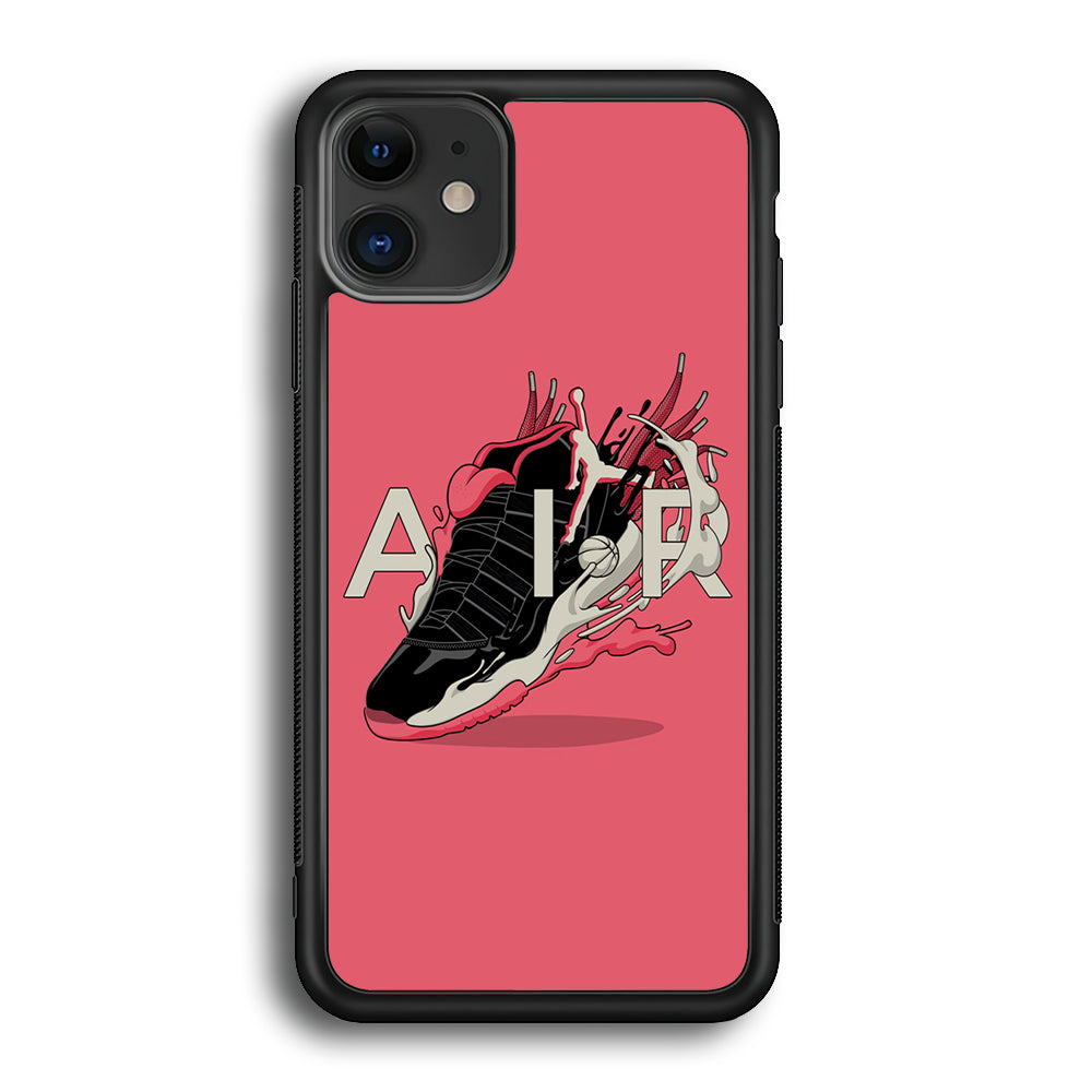 Air Jordan Paint Of Shoes Art iPhone 12 Case-Xtracase