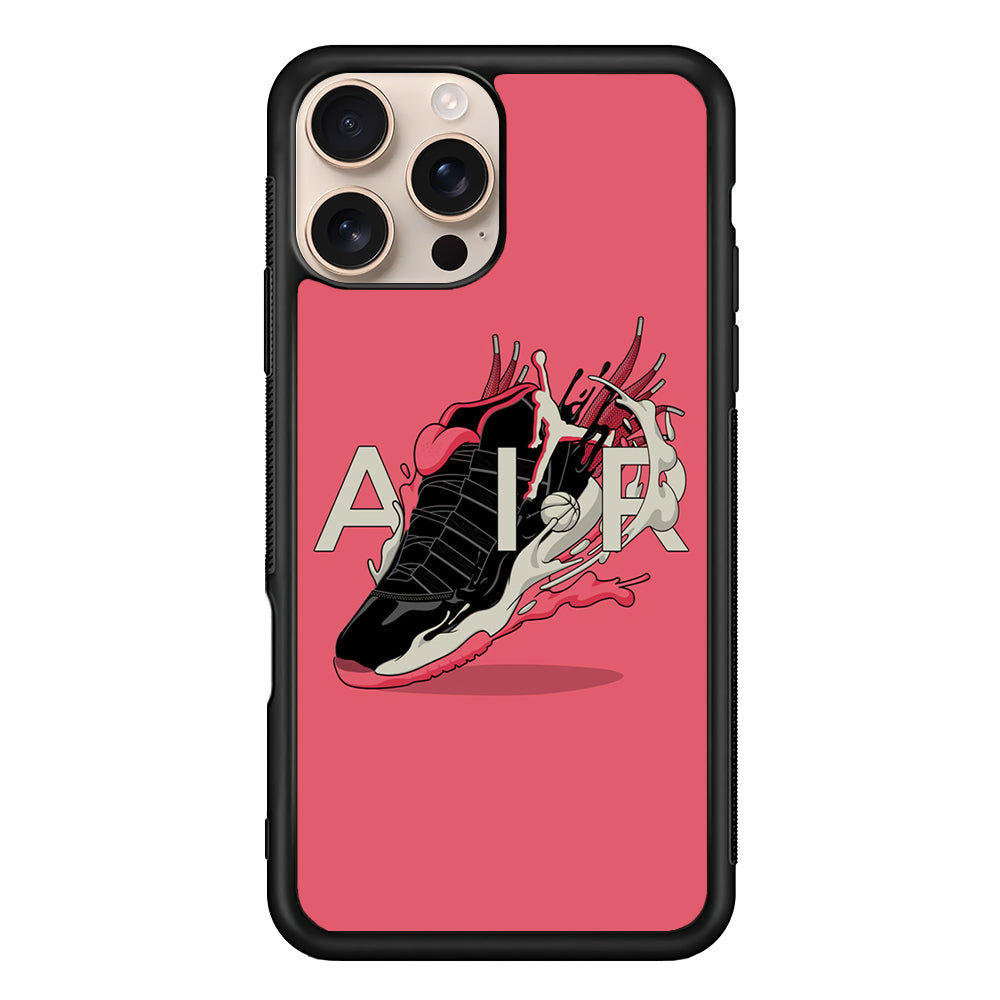 Air Jordan Paint Of Shoes Art iPhone 16 Pro Case - Xtracase