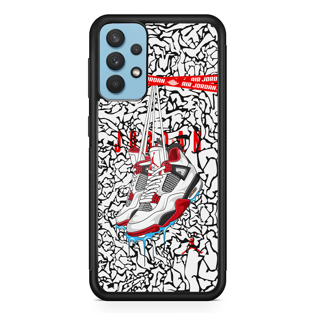 Air Jordan Passing The Challenge Samsung Galaxy A32 Case-Xtracase