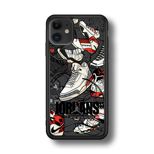 Air Jordan Play and Enjoy The Game iPhone 11 Case-Xtracase