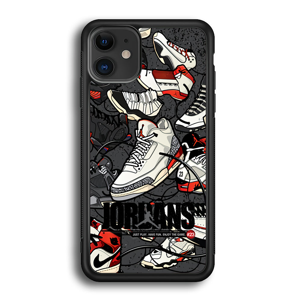 Air Jordan Play and Enjoy The Game iPhone 12 Case-Xtracase