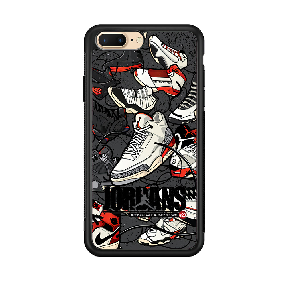 Air Jordan Play and Enjoy The Game iPhone 7 Plus Case-Xtracase