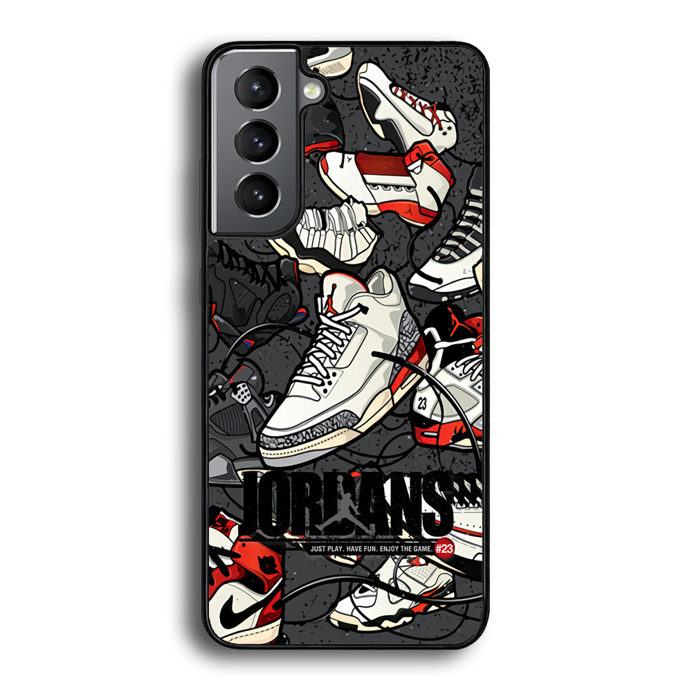 Air Jordan Play and Enjoy The Game Samsung Galaxy A16 Case-Xtracase