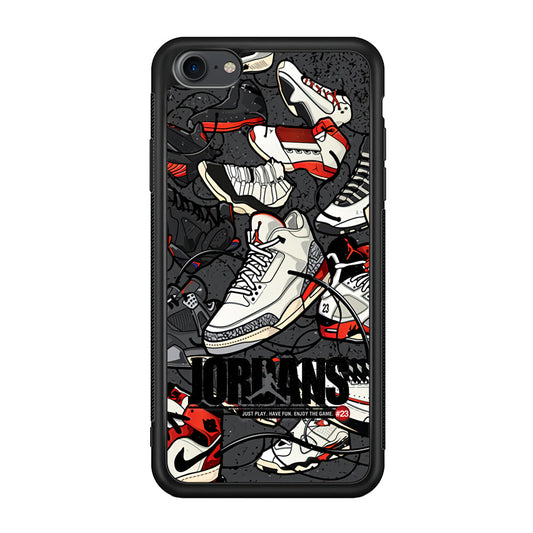 Air Jordan Play and Enjoy The Game iPhone 8 Case-Xtracase