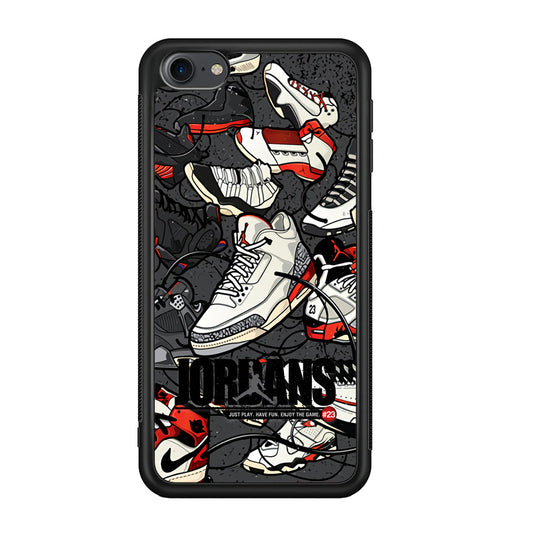 Air Jordan Play and Enjoy The Game iPod Touch 6 Case-Xtracase